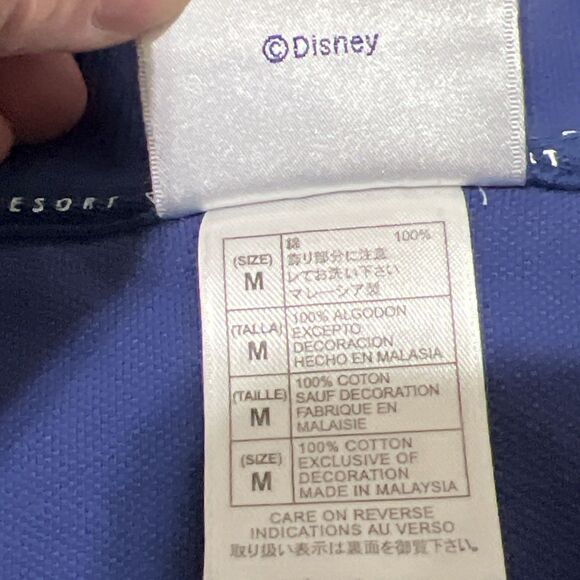 Disney Store & Disneyland Resorts Polo Shirts & Sweatshirt Lot Y2K Era ‘05 Men M - Picture 16 of 16